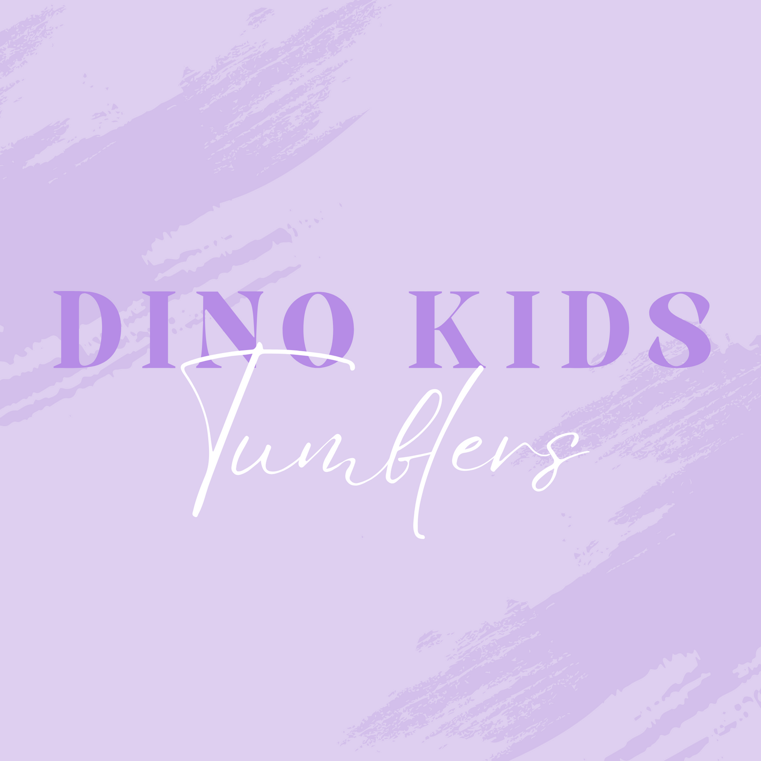 DINO KIDS TUMBLERS