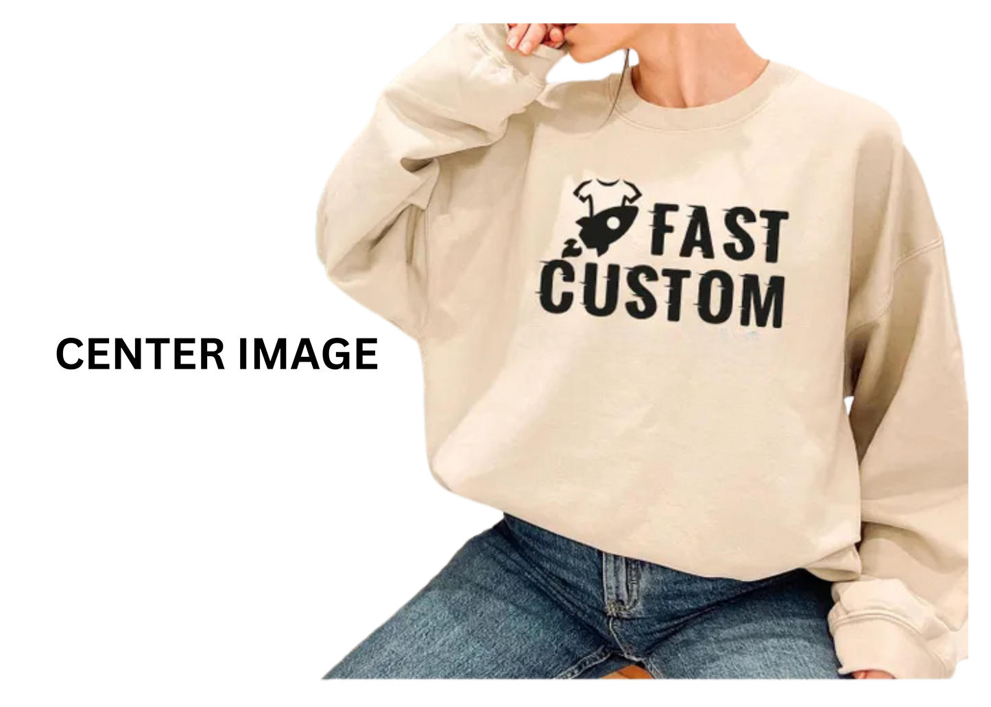 Custom your own crewneck