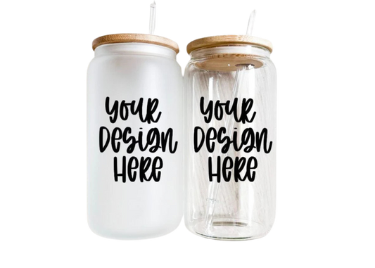 Custom your own glass can